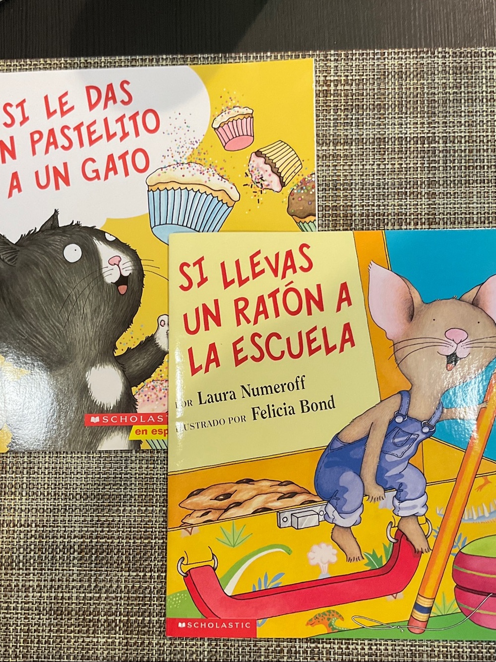 2children’s books in Spanish, NWT